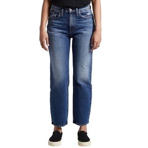 Silver Jeans NWT Frisco High Rise Straight Leg - Eco Friendly - Size 32